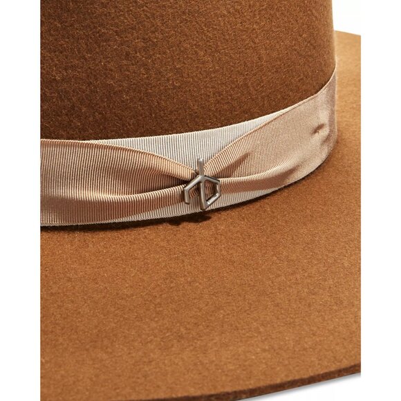 RAG & BONE Wool Thames Fedora Camel Size Small NWT main image 8